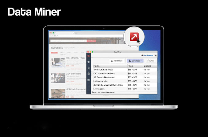 Data Miner: ابزاری برای استخراج دیتا از وب‌سایت‌ها