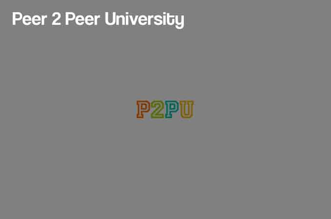 P2PU: دانشگاهی مجازی و کامیونیتی‌محور برای آموزش و یادگیری نظیر به نظیر